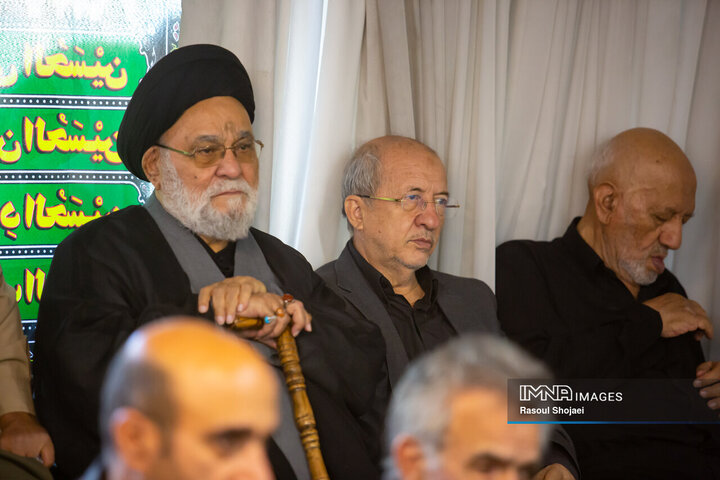 عزاداری محرم در دفتر آیت الله طباطبایی نژاد 2