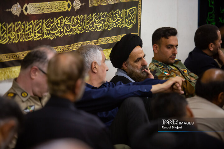 عزاداری محرم در دفتر آیت الله طباطبایی نژاد 2