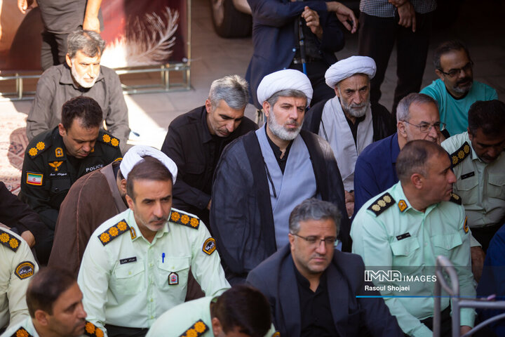 عزاداری محرم در دفتر آیت الله طباطبایی نژاد 2