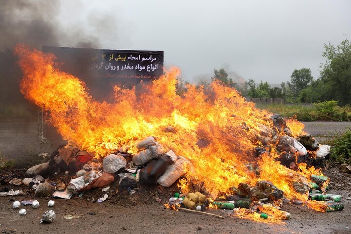 کشف مواد مخدر در استان ۳۱ درصد افزایش داشته است