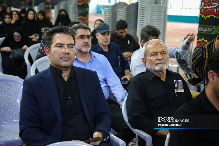 مراسم بزرگداشت شهدای هفتم تیر