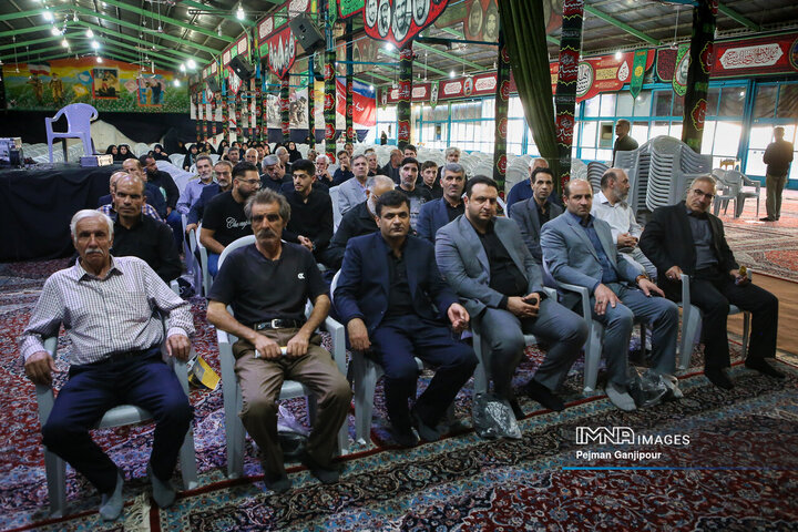 مراسم بزرگداشت شهدای هفتم تیر