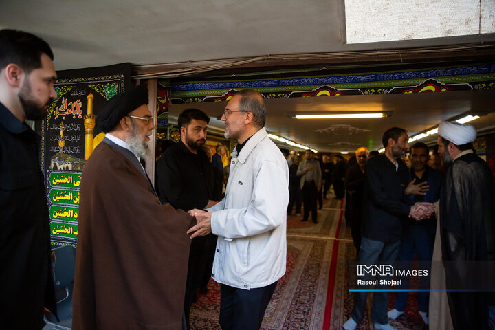 سومین روز عزاداری دهه دوم محرم در دفتر امام جمعه اصفهان