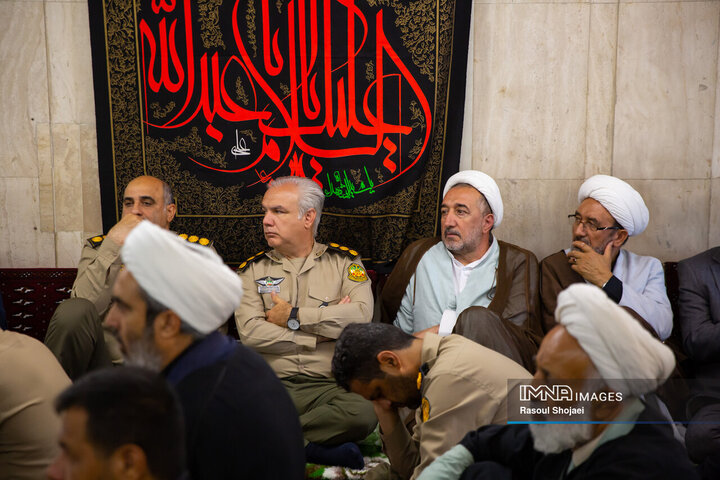 سومین روز عزاداری دهه دوم محرم در دفتر امام جمعه اصفهان