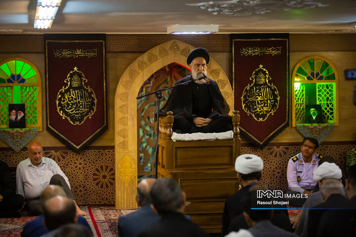 سومین روز عزاداری دهه دوم محرم در دفتر امام جمعه اصفهان