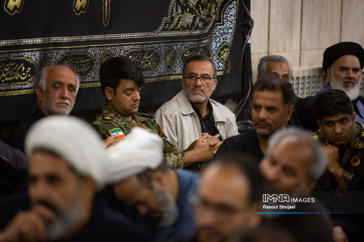 سومین روز عزاداری دهه دوم محرم در دفتر امام جمعه اصفهان