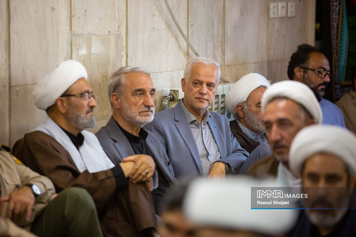 سومین روز عزاداری دهه دوم محرم در دفتر امام جمعه اصفهان