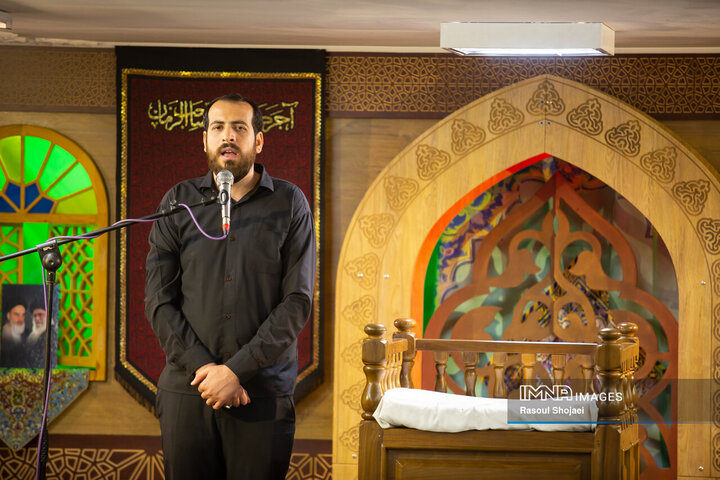 سومین روز عزاداری دهه دوم محرم در دفتر امام جمعه اصفهان