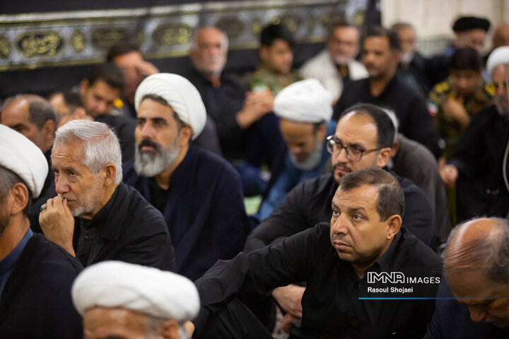 سومین روز عزاداری دهه دوم محرم در دفتر امام جمعه اصفهان