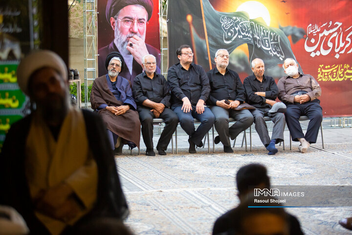سومین روز عزاداری دهه دوم محرم در دفتر امام جمعه اصفهان