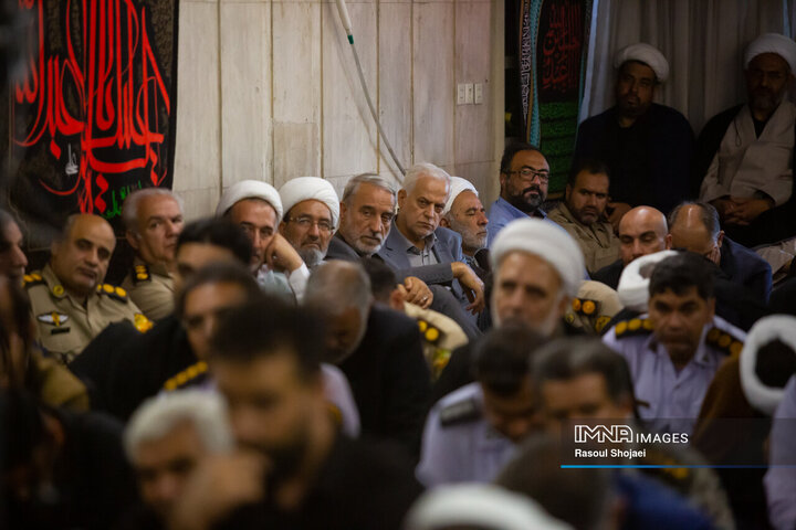 سومین روز عزاداری دهه دوم محرم در دفتر امام جمعه اصفهان