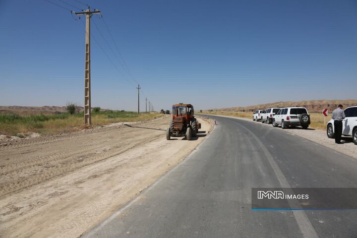 دروازه کربلا در آستانه اتصال کامل به شاهراه تردد اربعین