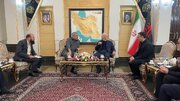 استقبال مومنی از وزیر کشور پاکستان در تهران
