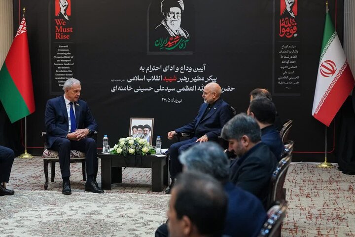 رئیس مجلس نمایندگان بلاروس با قالیباف دیدار کرد