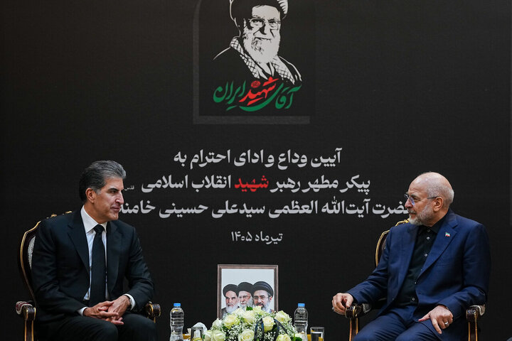 قالیباف: با منطق مذاکره می‌کنیم و در برابر زور می‌ایستیم
