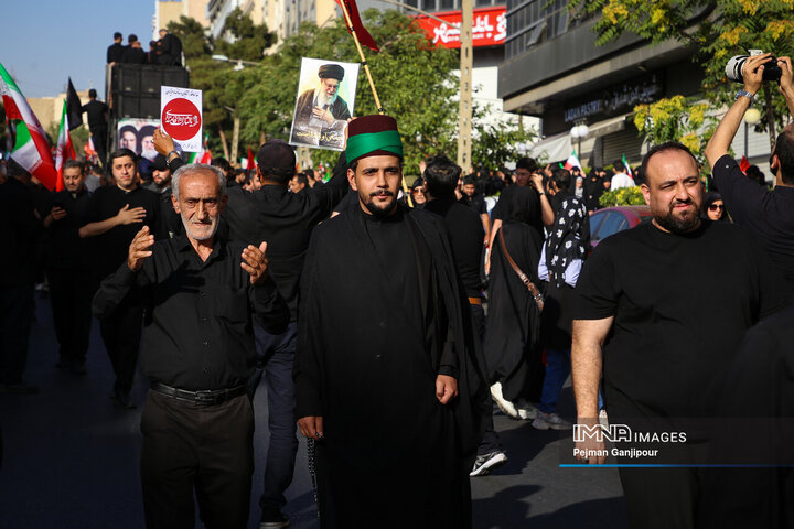 مراسم تشییع «مصباح الهدی باقری کنی»