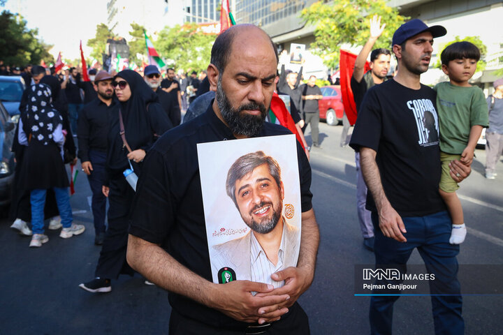 مراسم تشییع «مصباح الهدی باقری کنی»