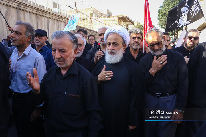 مراسم تشییع «مصباح الهدی باقری کنی»