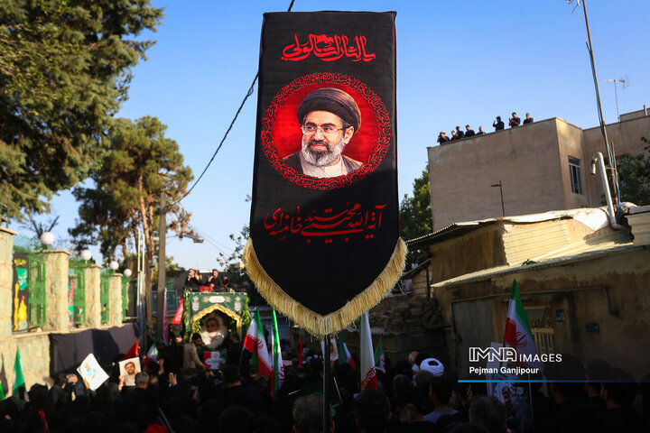 مراسم تشییع «مصباح الهدی باقری کنی»