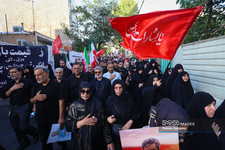 مراسم تشییع «مصباح الهدی باقری کنی»