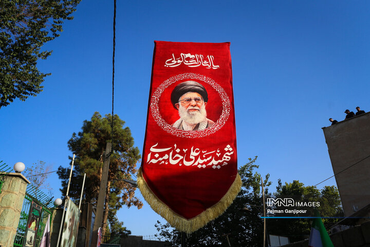 مراسم تشییع «مصباح الهدی باقری کنی»