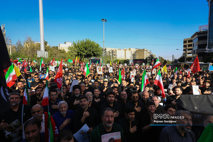 مراسم تشییع «مصباح الهدی باقری کنی»