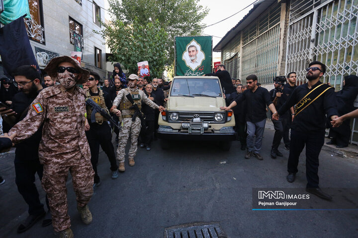 مراسم تشییع «مصباح الهدی باقری کنی»