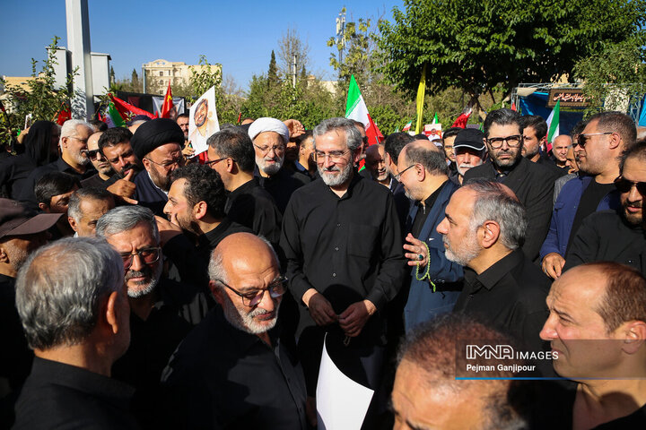 مراسم تشییع «مصباح الهدی باقری کنی»