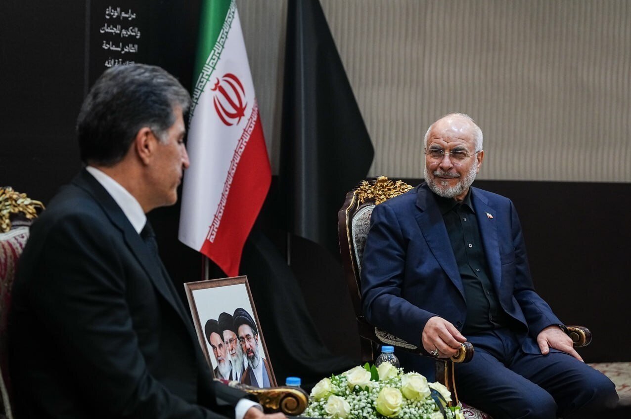 کردستان عراق , محمدباقر قالیباف , ریاست مجلس شورای اسلامی ایران , تشییع رهبر شهید , تشییع امام شهید , بدرقه آقای شهید ایران , تشییع آیت‌الله‌العظمی سید علی خامنه‌ای , 
