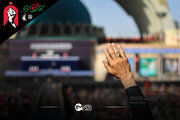 همه یارانش آمده‌اند به استقبال