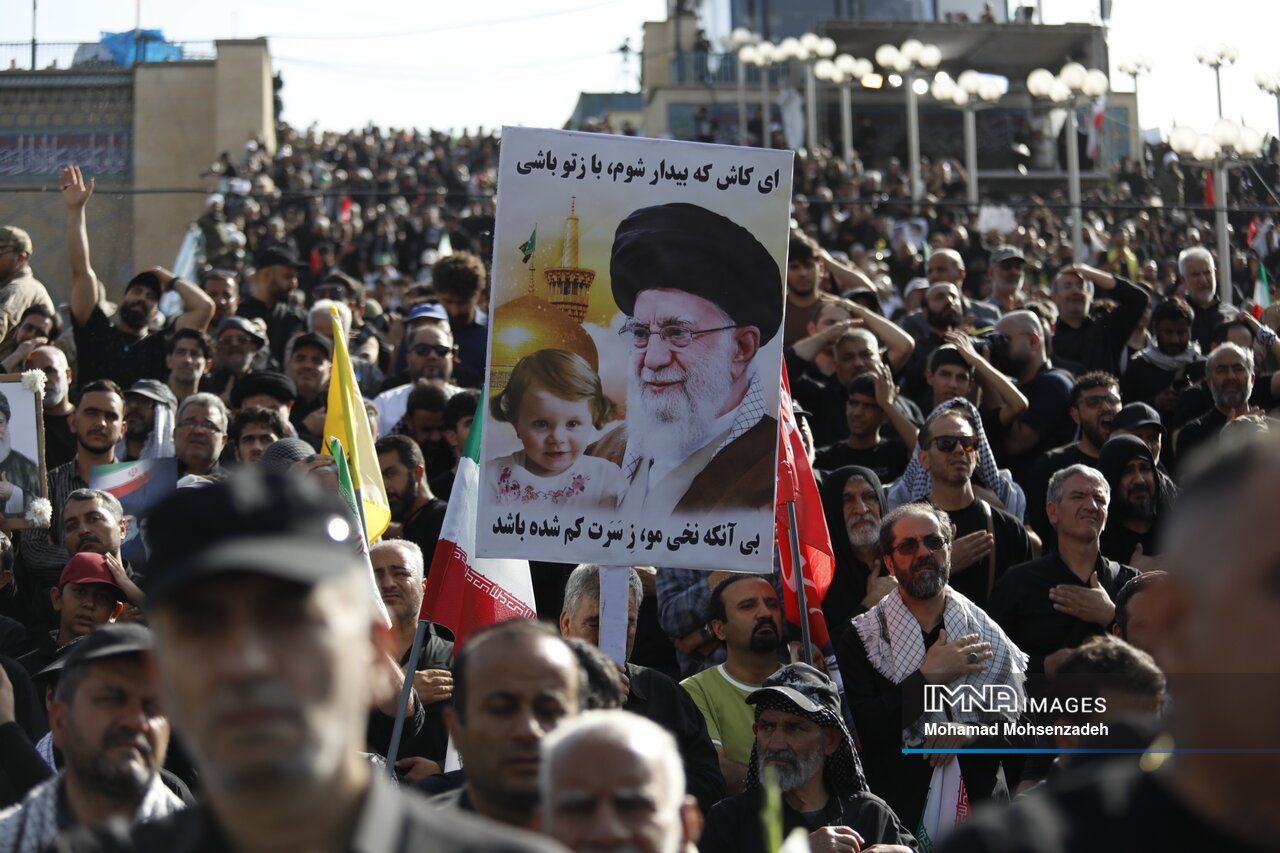 در سوگ خورشید این سرزمین؛ تجلی وحدت در ماتم آقای شهید ایران
