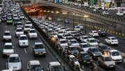 تردد در محورهای برون‌شهری و معابر ۱۴ گانه منتهی به پایتخت پرحجم، اما روان است