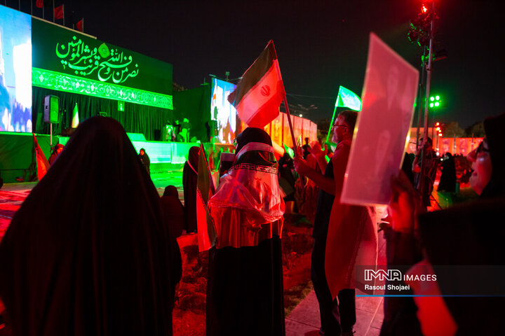 مراسم جاماندگان بدرقه آقای شهید ایران