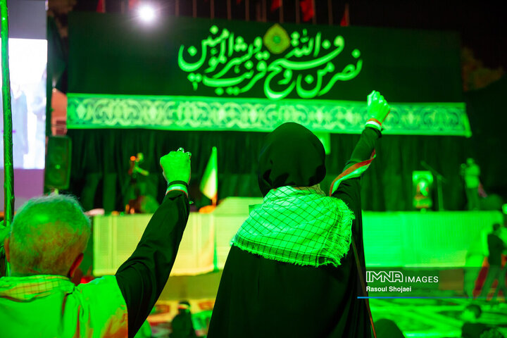 مراسم جاماندگان بدرقه آقای شهید ایران