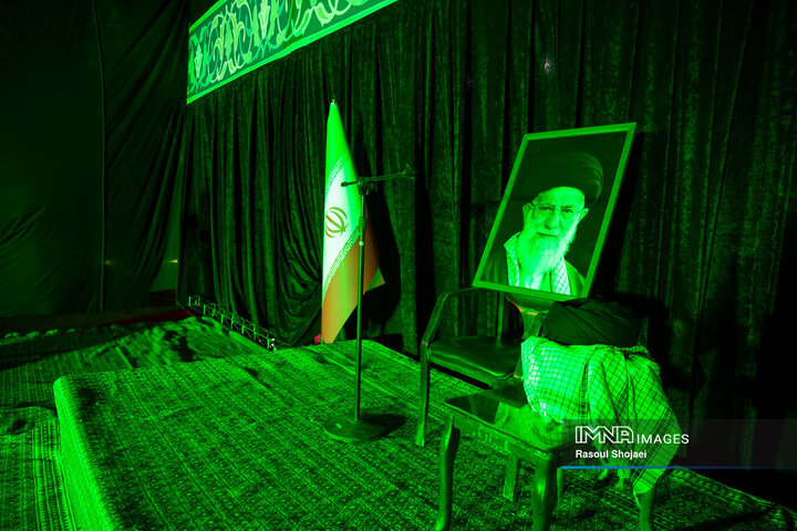 مراسم جاماندگان بدرقه آقای شهید ایران