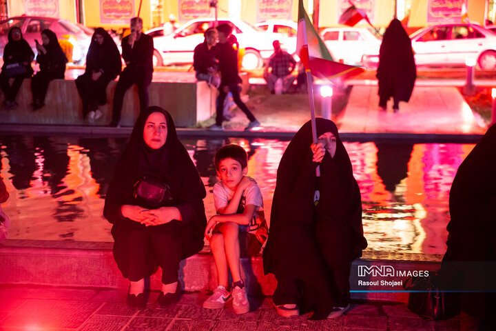 مراسم جاماندگان بدرقه آقای شهید ایران