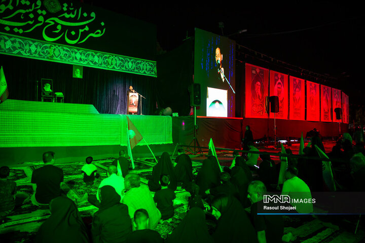 مراسم جاماندگان بدرقه آقای شهید ایران