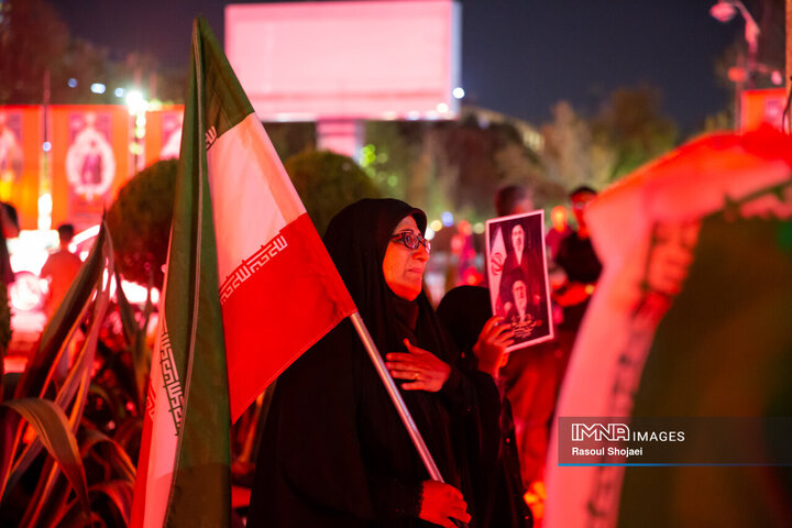 مراسم جاماندگان بدرقه آقای شهید ایران