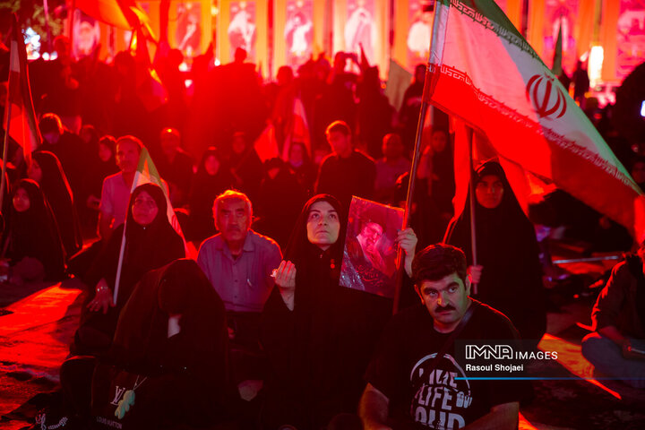 مراسم جاماندگان بدرقه آقای شهید ایران