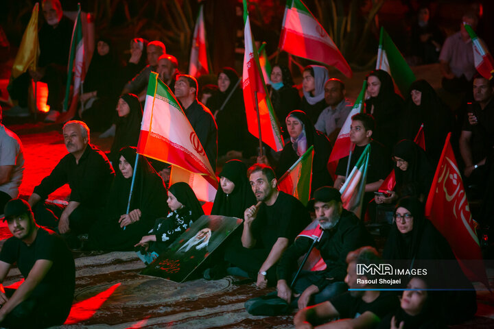 مراسم جاماندگان بدرقه آقای شهید ایران