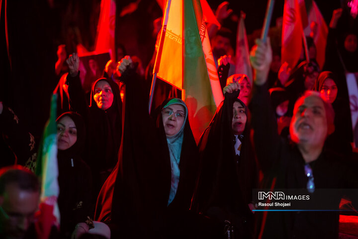 مراسم جاماندگان بدرقه آقای شهید ایران