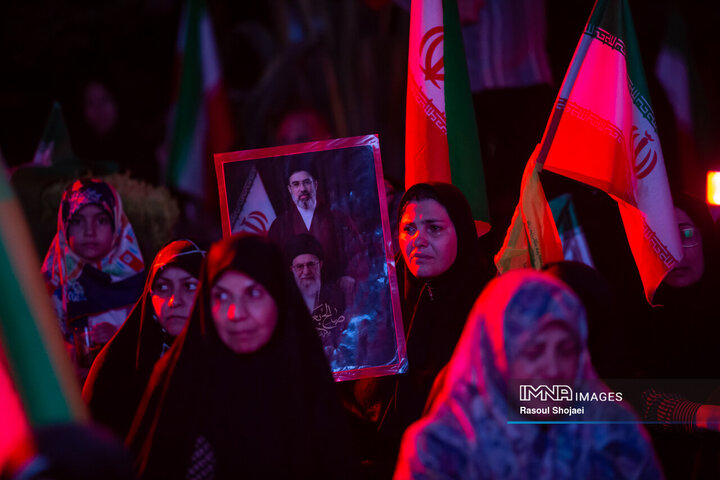 مراسم جاماندگان بدرقه آقای شهید ایران
