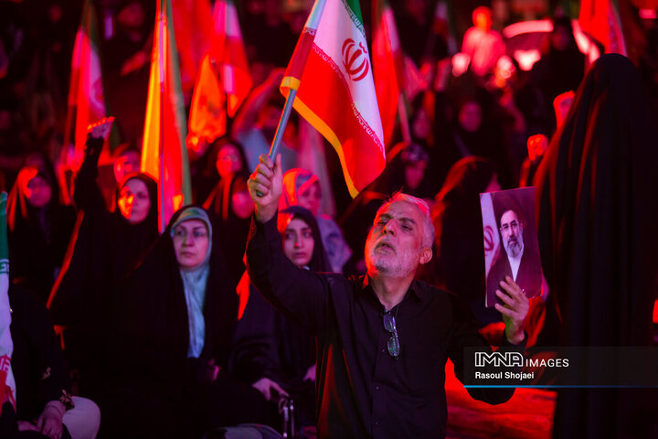 مراسم جاماندگان بدرقه آقای شهید ایران