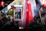 حضور گسترده لبنانی‌ها در تشییع رهبر شهید با وجود کارشکنی‌ها + فیلم