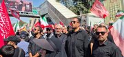 حضور وزیر امور اقتصادی و دارایی در آیین تشییع رهبر شهید انقلاب