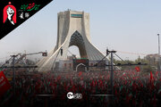 مراسم تشییع پیکر مطهر رهبر شهید ایران در تهران