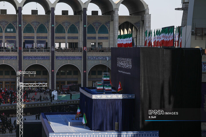 مراسم مردمی وداع با آقای شهید ایران