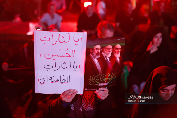دومین شب مراسم جاماندگان بدرقه «آقای شهید ایران»