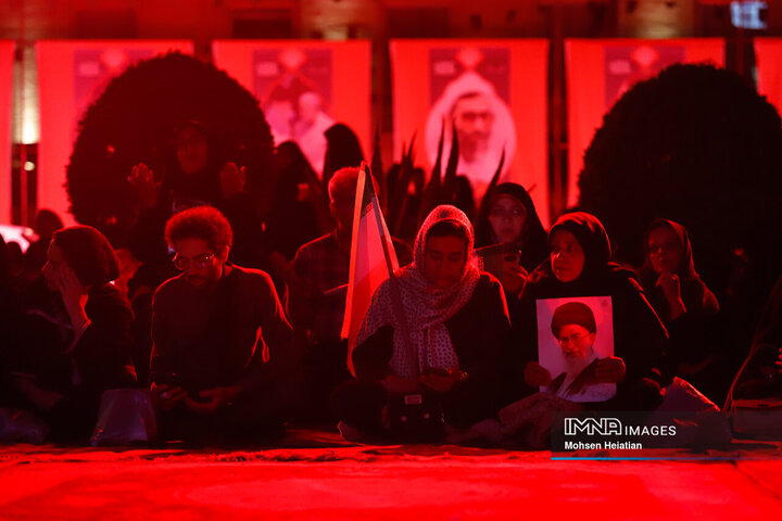 دومین شب مراسم جاماندگان بدرقه «آقای شهید ایران»