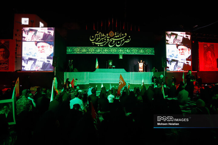 دومین شب مراسم جاماندگان بدرقه «آقای شهید ایران»